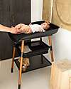 Childhome Evolux Changing Table - Nut/Black Changing Tables