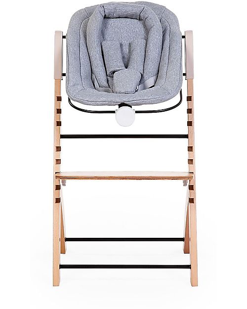 Childhome Evosit Evolutionary Highchair + Newborn Seat - Black High Chairs