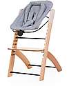 Childhome Evosit Evolutionary Highchair + Newborn Seat - Black High Chairs