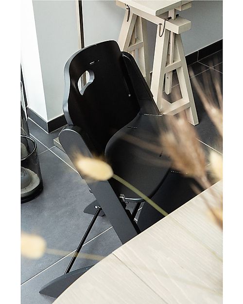 Childhome Evosit Evolutionary Highchair + Newborn Seat - Black High Chairs