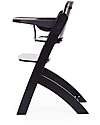 Childhome Evosit Evolutionary Highchair + Newborn Seat - Black High Chairs