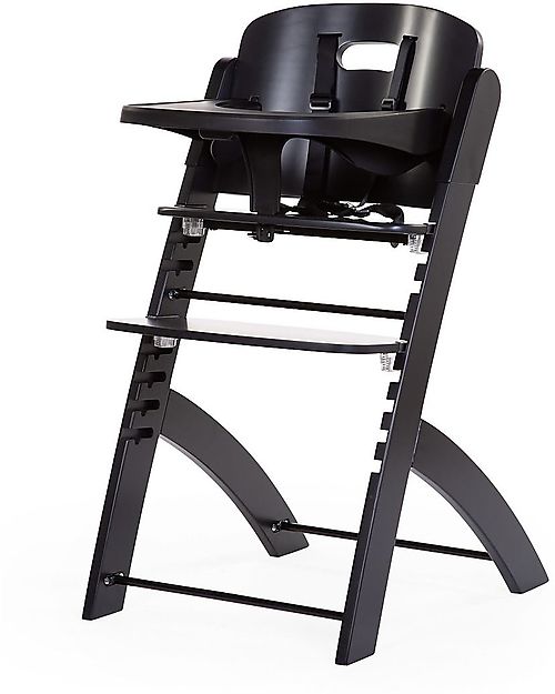 Childhome Evosit Evolutionary Highchair + Newborn Seat - Black High Chairs