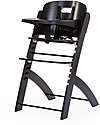 Childhome Evosit Evolutionary Highchair + Newborn Seat - Black High Chairs