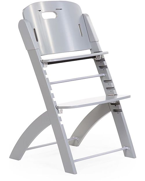 Childhome Evosit Evolutive High Chair + Stone Grey Baby Food Tray - 53x45x86 cm - from 6 Months High Chairs
