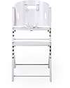 Childhome Evosit Evolutive High Chair + White Baby Food Tray - 53x45x86 cm - from 6 Months High Chairs