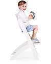 Childhome Evosit Evolutive High Chair + White Baby Food Tray - 53x45x86 cm - from 6 Months High Chairs
