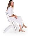 Childhome Evosit Evolutive High Chair + White Baby Food Tray - 53x45x86 cm - from 6 Months High Chairs