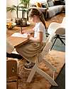 Childhome Evosit Evolutive High Chair + White Baby Food Tray - 53x45x86 cm - from 6 Months High Chairs