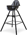 Childhome Extra Long Legs for Evolu 2 and ONE.80° Evolutive Chair - Black Accessories for High Chairs
