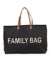 Childhome Family Bag - Weekend Bag 55 x 18 x 40 cm - Black Diaper Changing Bags