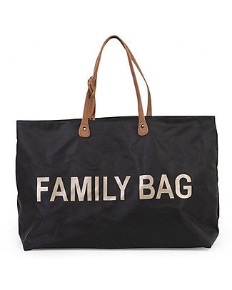 Childhome Family Bag - Weekend Bag 55 x 18 x 40 cm - Black Travel Bags