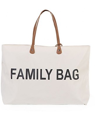 Childhome Family Bag - Weekend Bag 55 x 18 x 40 cm - Off White Travel Bags