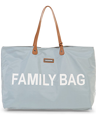 Childhome Family Bag - Weekend bag 55x18x40 cm - Light Grey Diaper Changing Bags