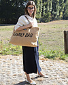 Childhome Family Bag - Weekend bag 55x18x40 cm - Teddy Beige Diaper Changing Bags