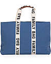 Childhome Family Bag Weekend Bag - Indigo - Signature Collection - 55x18x40cm Diaper Changing Bags