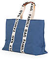 Childhome Family Bag Weekend Bag - Indigo - Signature Collection - 55x18x40cm Diaper Changing Bags