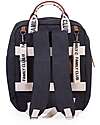 Childhome Family Club Backpack - Black - Changing Mat Included! Changing Backpack