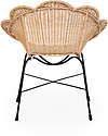 Childhome Flower Chair - Rattan and Steel - Vintage Design Chairs