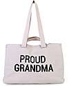 Childhome Grandma Bag Canvas - Off White - 50 x 16 x 34 cm - Double Handles Tote Bags