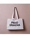 Childhome Grandma Bag Canvas - Off White - 50 x 16 x 34 cm - Double Handles Tote Bags