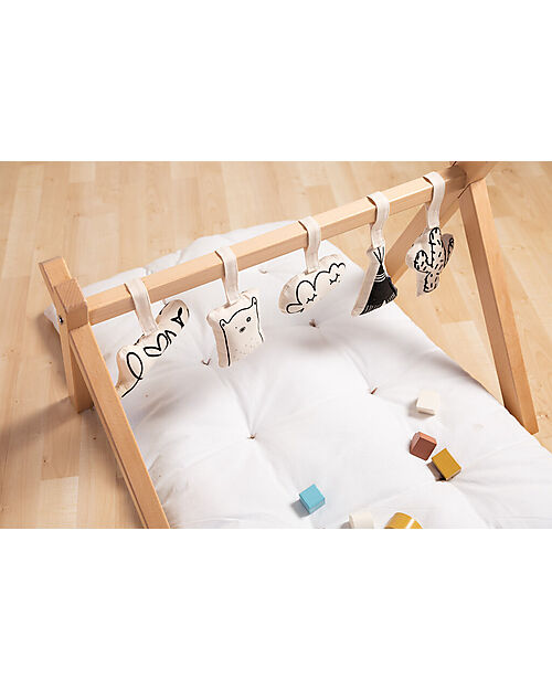 Childhome Gym Toys Canvas Set of 5 for ChildHome PlayGym Baby Gym