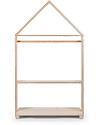 Childhome House Decorative Storage Rack - Natural Wood Hangers