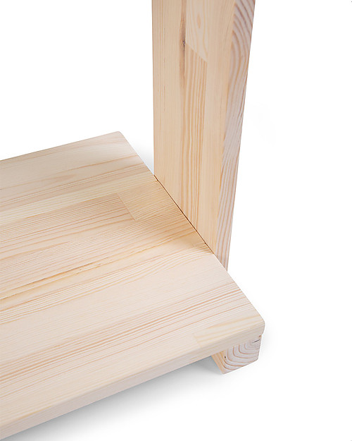 Childhome House Decorative Storage Rack - Natural Wood Hangers