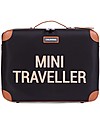 Childhome Kids Suitcase Mini Traveller - Black/Gold - 40 x 30 x 15 cm Travel Bags