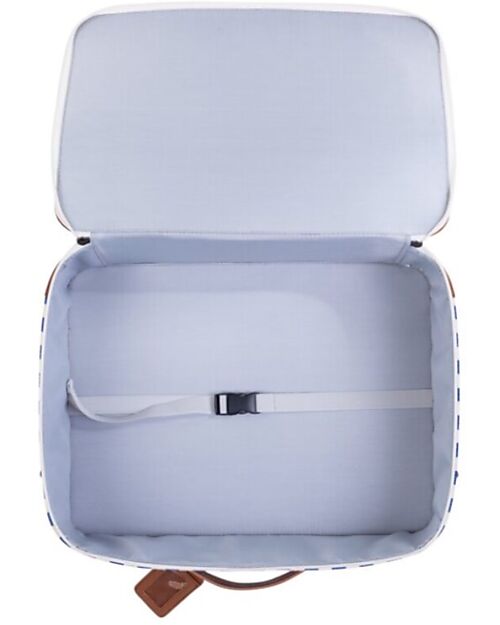 Childhome Kids Suitcase Mini Traveller - Electric Blue/Light Blue - 40 x 30 x 15 cm Travel Bags