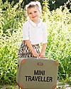 Childhome Kids Suitcase Mini Traveller - Kaki - 40 x 30 x 15 cm Travel Bags