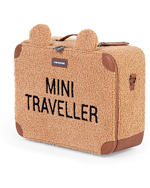 Childhome Kids Suitcase Mini Traveller - Teddy Be - 40 x 30 x 15 cm Travel Bags