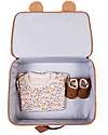 Childhome Kids Suitcase Mini Traveller - Teddy Be - 40 x 30 x 15 cm Travel Bags