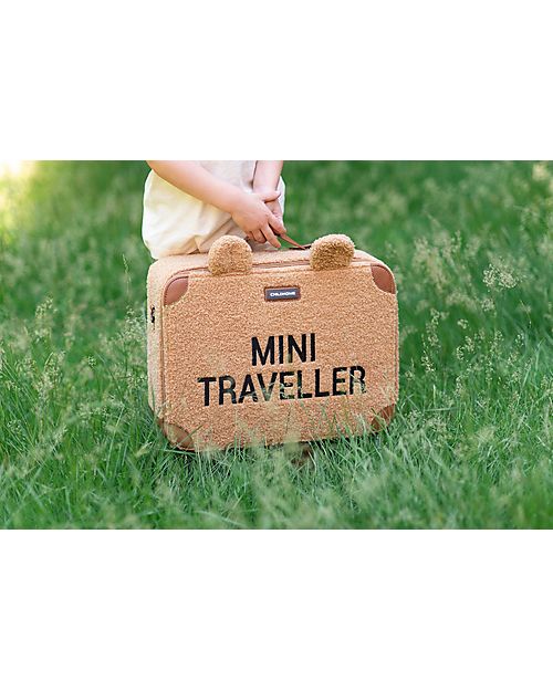 Childhome Kids Suitcase Mini Traveller - Teddy Be - 40 x 30 x 15 cm Travel Bags