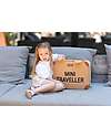Childhome Kids Suitcase Mini Traveller - Teddy Be - 40 x 30 x 15 cm Travel Bags