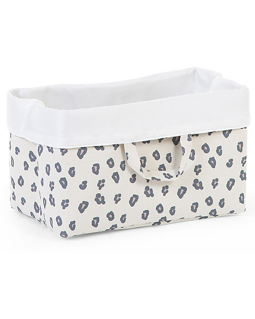 Childhome Leopard Canvas Box - 32x20x20 cm Storage organisers
