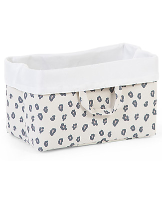 Childhome Leopard Canvas Box - 32x20x20 cm Storage organisers