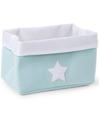 Childhome Mint Canvas Box - 32x20x20 cm Storage organisers