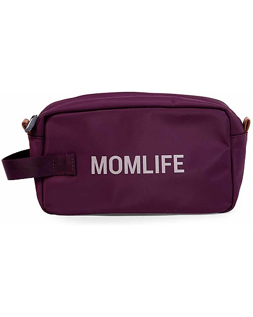 Childhome Momlife Toiletry Bag - Aubergine Makeup Bags and Pouches