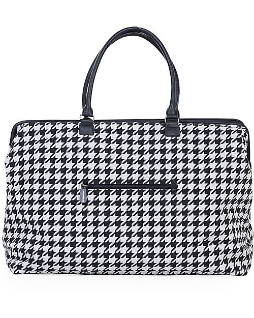 Childhome Mommy Bag Changing Bag 55 x 30 x 40 cm - Pied de Poule - Includes Changing Mat! Diaper Changing Bags