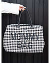 Childhome Mommy Bag Changing Bag 55 x 30 x 40 cm - Pied de Poule - Includes Changing Mat! Diaper Changing Bags