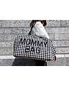 Childhome Mommy Bag Changing Bag 55 x 30 x 40 cm - Pied de Poule - Includes Changing Mat! Diaper Changing Bags