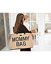 Childhome Mommy Bag Changing Bag 55 x 30 x 40 cm - Raffia - Includes Changing Mat! Diaper Changing Bags