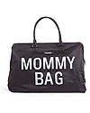 Childhome Mommy Bag, Diaper Bag 55 x 30 x 40 cm, Black - Includes foldable changing mat! Diaper Changing Bags
