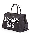 Childhome Mommy Bag, Diaper Bag 55 x 30 x 40 cm, Black - Includes foldable changing mat! Diaper Changing Bags