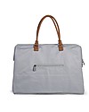 Childhome Mommy Bag Diaper Bag - 55 x 30 x 40 cm - Grey Off White - Includes foldable changing mat! Diaper Changing Bags