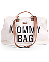 Childhome Mommy Bag Diaper Bag - 55 x 30 x 40 cm - Off white - Includes foldable changing mat! Diaper Changing Bags