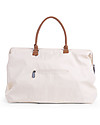 Childhome Mommy Bag Diaper Bag - 55 x 30 x 40 cm - Off white - Includes foldable changing mat! Diaper Changing Bags