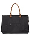 Childhome Mommy Bag Diaper Bag - 55x30x40 cm - Black and Gold - Includes foldable changing mat! Diaper Changing Bags