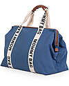 Childhome Mommy Bag - Indigo - Signature Collection - 55x30x40 cm - Includes Changing Mat! Diaper Changing Bags