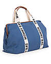Childhome Mommy Bag - Indigo - Signature Collection - 55x30x40 cm - Includes Changing Mat! Diaper Changing Bags